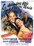 voir la fiche complète du film : La Dernière fois que j ai vu Paris