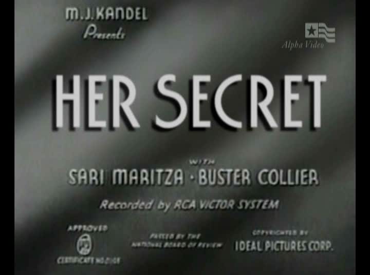 Extrait vidéo du film  Her Secret