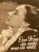 voir la fiche complète du film : Eine Frau, die weiß, was sie will