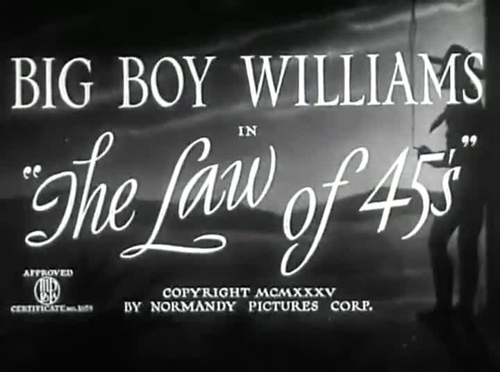 Extrait vidéo du film  The Law of 45 s