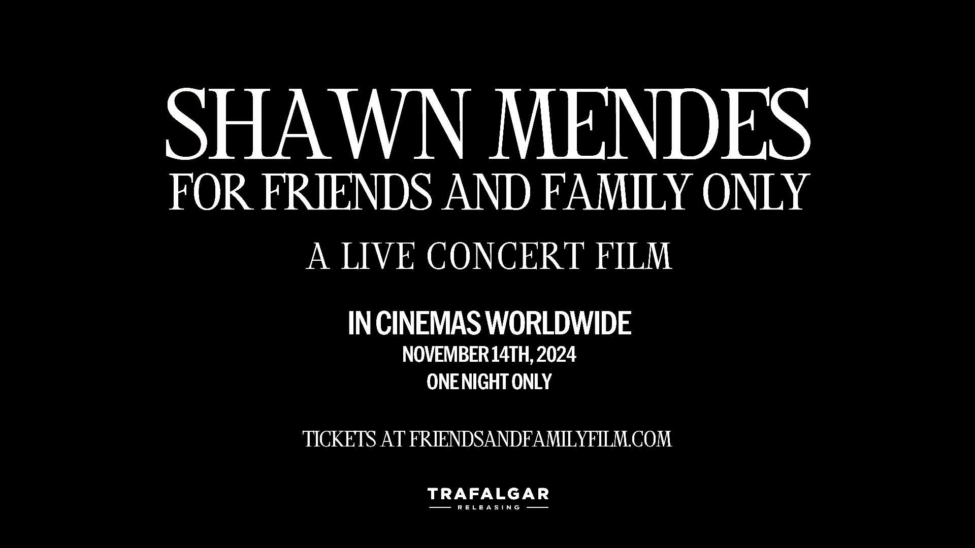 Un extrait du film	 Shawn Mendes : For Friends & Family Only